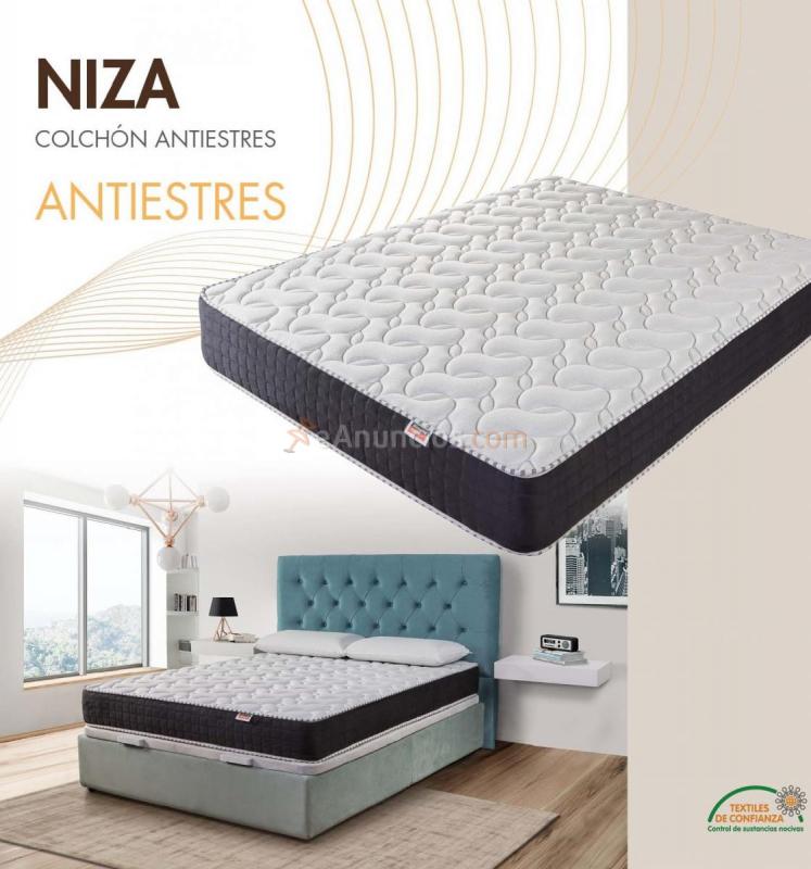 Colchón NIZA viscoelástico 135 x 190 cm.