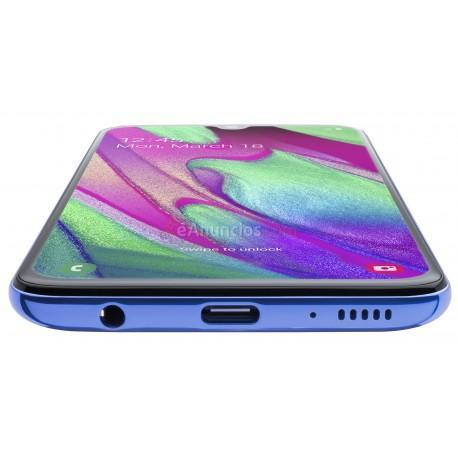 Samsung - Galaxy SM-A405F 15 cm (5.9) 4 GB 64 GB SIM doble 4G Azul 3100 mAh - 22354640
