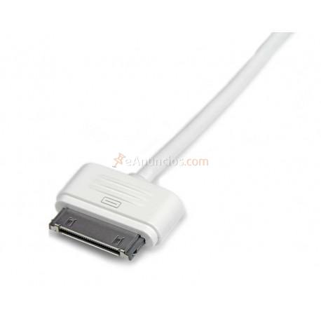 StarTech.com - Cable Cargador 1m Conector Dock Connector 30 Pines de Apple a USB 2.0 iPod, iPhone y iPad USB A
