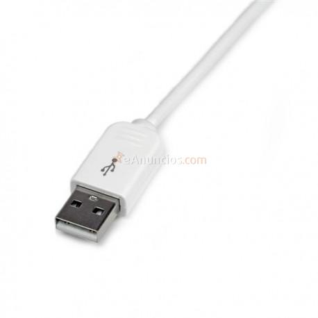 StarTech.com - Cable Cargador 1m Conector Dock Connector 30 Pines de Apple a USB 2.0 iPod, iPhone y iPad USB A