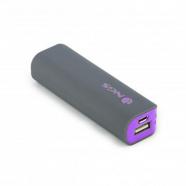 NGS - PowerPump 2200 Grape Ión de litio 2200mAh Gris, Violeta batería externa