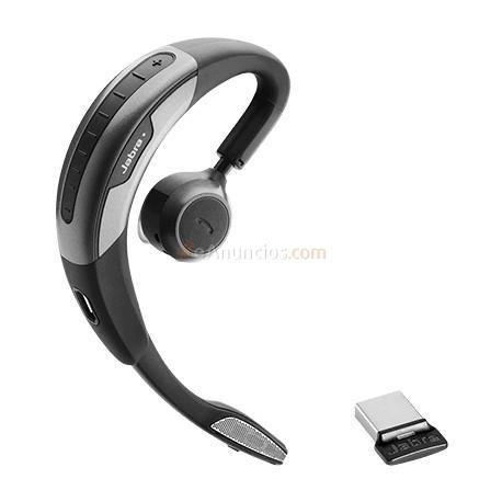 Jabra - MOTION UC+ MS auriculares para móvil Monoaural gancho de oreja Negro, Gris