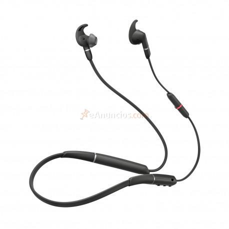 Jabra - Evolve 65e MS & Link 370 auriculares para móvil Binaural Banda para cuello Negro