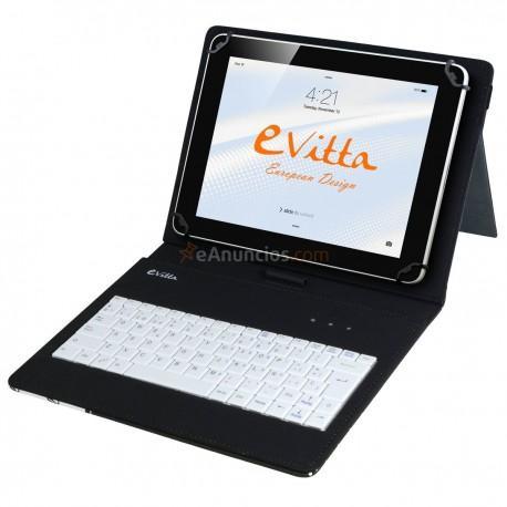 e-Vitta - Keytab USB teclado para móvil Multicolor - 19998984