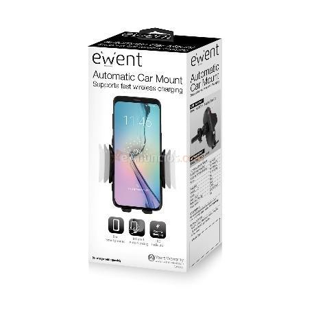 Ewent - EW1191 soporte Teléfono móvilsmartphone Negro Soporte pasivo