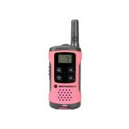 Motorola - TLKR T41 two-way radios 8 canales 446 MHz Rosa