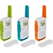 Motorola - TALKABOUT T42 two-way radios 16 canales Azul, Verde, Naranja, Blanco