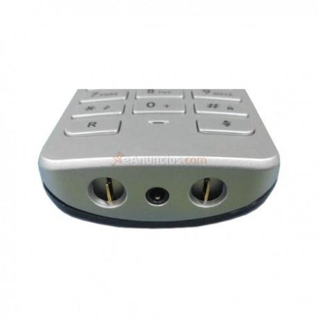 Yealink - SIP-W56H DECT telephone handset Identificador de llamadas Negro, Plata