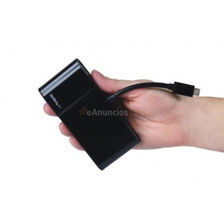 StarTech.com - Adaptador Multipuertos USB-C para Ordenadores Portátiles - HDMI o VGA 4K - USB 3.0