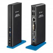 i-tec - USB 3.0 Dual Docking Station HDMI DVI