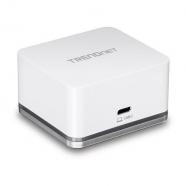 Trendnet - TUC-DS1 base para portátil y replicador de puertos Alámbrico USB 3.0 (3.1 Gen 1) Type-C Plata, Blanco