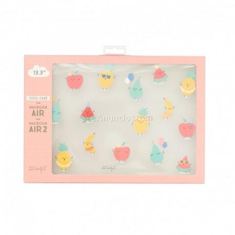 Mr. Wonderful - Macbook Air 13 maletines para portátil 33 cm (13) Carcasa rígida Verde, Rojo, Translúcido, Amaril