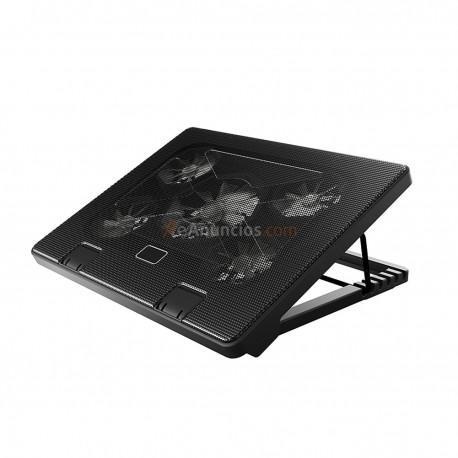 CoolBox - COO-NCP17-5BL 17 2000RPM Negro almohadilla fría