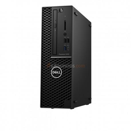 DELL - Precision 3430 Intel Xeon E-2124G 16 GB DDR4-SDRAM 256 GB SSD Negro SFF Puesto de trabajo