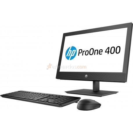 HP - ProOne 400 G4 50,8 cm (20) 1600 x 900 Pixeles 8 generación de procesadores Intel Core™ i3 i3-8100T 4 GB DDR