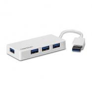 Trendnet - TU3-H4E hub de interfaz 5000 Mbits Blanco