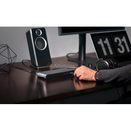 Elgato - 10DAC8501 hub de interfaz Thunderbolt 3 40000 Mbits Negro, Gris