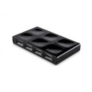 Belkin - F5U701-BLK nodo concentrador 480 Mbits Negro