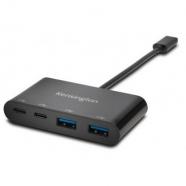 Kensington - K39124EU nodo concentrador USB 3.0 (3.1 Gen 1) Type-C 5000 Mbits Negro