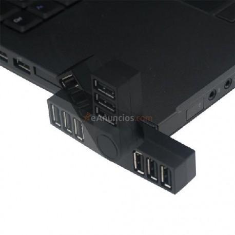 MCL - USB2-M103 hub de interfaz USB 2.0 Negro