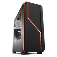 NOX - NXHUMMERMCB carcasa de ordenador Midi-Tower Negro