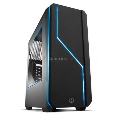 NOX - NXHUMMERMCB carcasa de ordenador Midi-Tower Negro