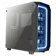 Aerocool - P7-C0 Pro carcasa de ordenador Midi-Tower Negro, Translúcido