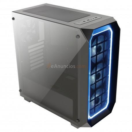 Aerocool - P7-C0 Pro carcasa de ordenador Midi-Tower Negro, Translúcido