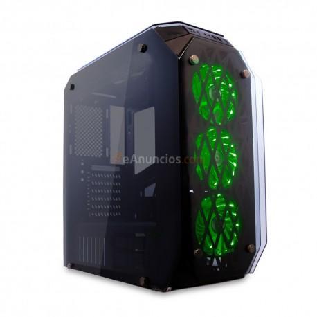 TALIUS - caja Atx gaming Kraken tornado RGB cristal templado USB 3.0