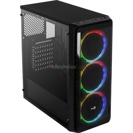 Aerocool - SI-5200 RGB Midi-Tower Negro