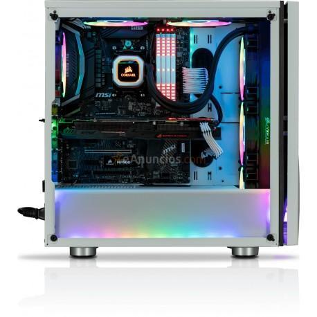 Corsair - Carbide SPEC-06 RGB Midi-Tower Blanco