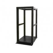 StarTech.com - Armario Bastidor de Marco Abierto con Profundidad Ajustable para Rack de Servidores - 4 Columnas 25U