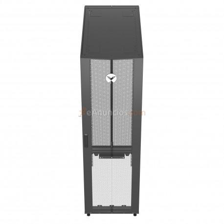 Vertiv - VR3300 estante 1361 kg Rack o bastidor independiente 42U Negro, Transparente
