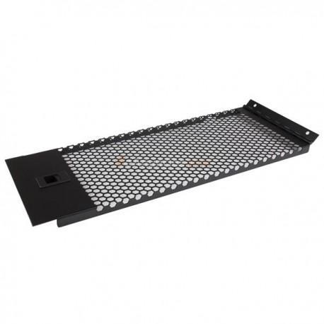StarTech.com - Panel Ciego Ventilado 4U con Bisagra - Panel de Relleno para Rack