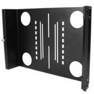 StarTech.com - Bracket Soporte Montura Universal Giratorio para Monitor VESA LCD en Rack Armario de 19in Pulgadas