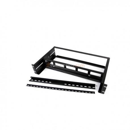 StarTech.com - Juego Kit de Riel DIN Ajustable Montable en Rack Armario con Rieles Top Hat Mini G Rails