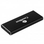 CoolBox - MiniChase M.2 Caja externa para unidad de estado sólido (SSD) Negro