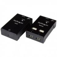 StarTech.com - Extensor Alargador USB 2.0 de 4 puertos por cable Cat5 o Cat6 - Hasta 50 metros