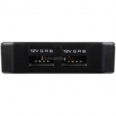 Aerocool - P7-H1 7channels Negro controlador de velocidad de ventilador