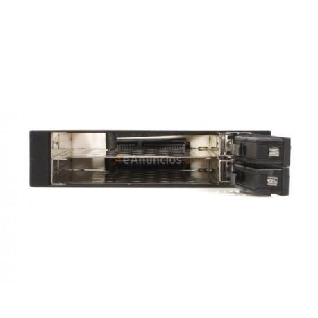 StarTech.com - Rack Móvil Backplane de 2 Discos Duros HDD SATA 2,5 Pulgadas sin Bandeja Bahía 3,5