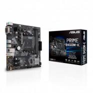 ASUS - PRIME B450M-K placa base Zócalo AM4 Micro ATX AMD B450