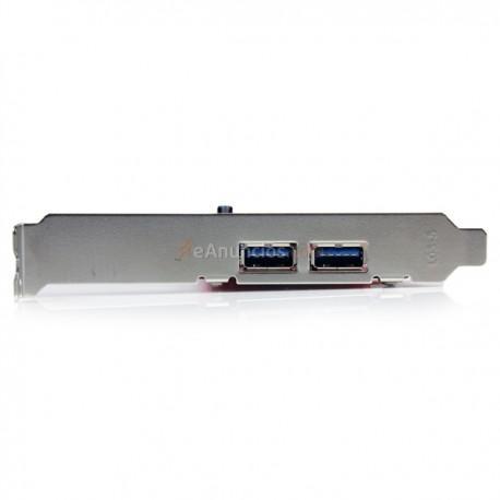 StarTech.com - Tarjeta Adaptador PCI USB 3.0 SuperSpeed de 2 puertos - Hub Concentrador Interno
