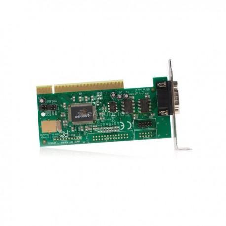 StarTech.com - Tarjeta Adaptadora PCI de Perfil Bajo de 2 Puertos Serie RS232 DB9 UART 16550