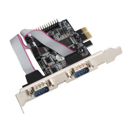 i-tec - PCI-Express Card 2x Serial RS232 + 1x Parallel DB25