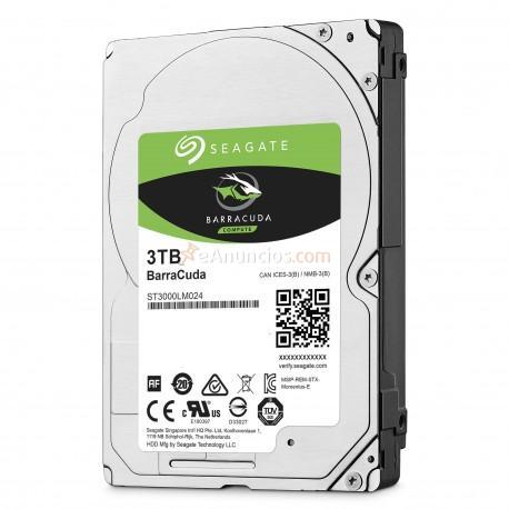 Seagate - Barracuda ST3000LM024 disco duro interno 2.5 3000 GB Serial ATA III