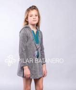 A vestido pilar batanero 1005 espiga gris r190457