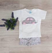Conjunto niño baño boxer + camiseta sardon mosaico r390198