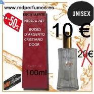 Perfume Unisex BOISES D`ARGENTO  CRISTIANO DOOR n2424.