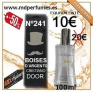 Perfume Hombre equivalente n241 BOISES D`ARGENTO CRIST