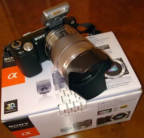 Sony NEX-5N 16.1mp Full HD 1080p (perfecto estado)